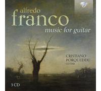CRISTIANO PORQUEDDU - ALFREDO FRANCO MUSIC FOR GUITAR - CD - E4z