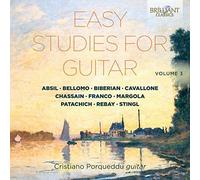 CRISTIANO PORQUEDDU - EASY STUDIES FOR GUITAR VOL. - CD - F4z
