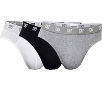 Cristiano Ronaldo CR7 Lot 3 DE Slips Noir Homme, 2XL