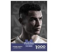 Cristiano Ronaldo Puzzle 1000 Pièces Educa Jouet en Bois Divertissement Créatif De l'art De La Décoration CR7 Football Jeu Éducatif Challenge Toy Adultes & Enfants des 14 Ans 38x26cm/1000pcs