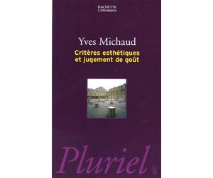Critères esthétiques et jugement de goût
