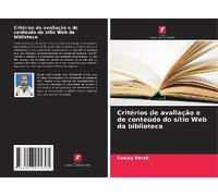 Critérios De Avaliação E De Conteúdo Do Sítio Web Da Biblioteca