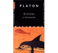 Critias-L'Atlantide - et prologue du Timée - Platon - Belles Lettres - Livre