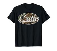 Critic Camouflage Vintage Inspired Sarcastic Style T-Shirt