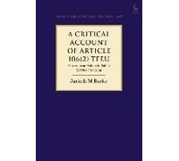 Critical Account Of Article 106(2) Tfeu