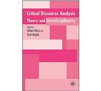 Critical Discourse Analysis Gilbert Weiss (Auteur)