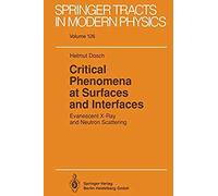 Critical Phenomena At Surfaces And Interfaces