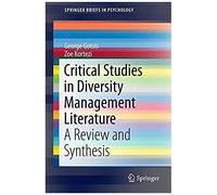 Critical Studies In Diversity Management Literature