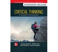 Critical Thinking: A Students Introduction – 2026 Release ISE