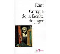 Critiq De La Facult Jug