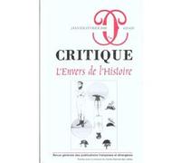 Critique 632-633 L'envers de l'histoire Collectif (Auteur)