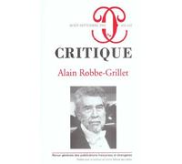 Critique 651-652 Numero spécial Alain Robbe-Grillet - Collectif - Minuit - broché - Revue