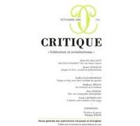 Critique 714 Littérature et antisémitisme