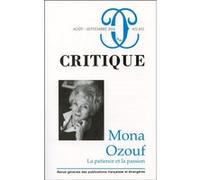 Critique 831-832 Collectif (Auteur)