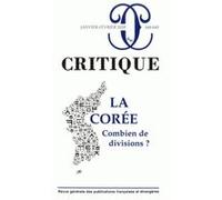 Critique 848-849 La Corée combien de divisions ? Collectif (Auteur)
