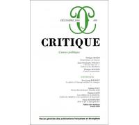 Critique 859 - Collectif - Minuit - broché - Revue