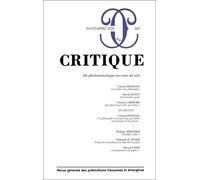 Critique 882 - Collectif - Minuit - broché - Revue