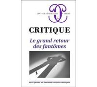 Critique 884-885 Le grand retour des fantômes Collectif (Auteur)