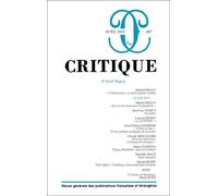 Critique 887 - Collectif - Minuit - broché - Revue