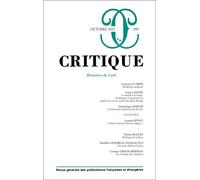 Critique 893 - Histoire de l'oeil - Collectif - Minuit - broché - Revue