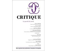 Collectif – Critique 898 : La querelle du mérite – Minuit – broché