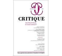 Critique 899 : Jean-Benoît Puech, un roman national ?