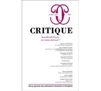 Critique 899 : Jean-Benoît Puech, un roman national ?