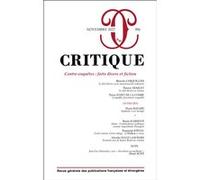 Critique 906 : Contre-enquêtes : faits divers et fiction Collectif (Auteur)