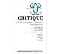 Critique 907 - Collectif - Minuit - broché - Revue