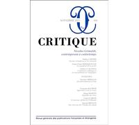 Critique 918 : Nicolas Grimaldi