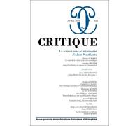 Critique 923 - 923 La Science Sous Le Microscope D?Alain Prochiantz