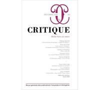 Critique 931 Rome hors ses murs (931)