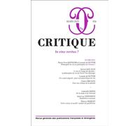Critique 934 In vino veritas ? - Collectif - Minuit - broché - Revue