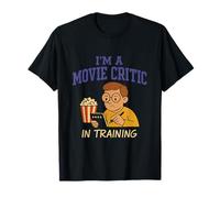 Critique de film amusant en formation de pop-corn T-Shirt