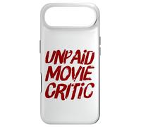 Critique de Film drôle Non payé pour Amateur de Films cinéma Humour Coque pour iPhone Air