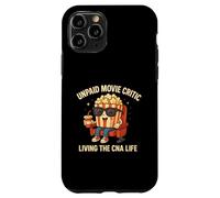 Critique de Film Non payé drôle CNA Nurse Life Popcorn Art Coque pour iPhone 11 Pro