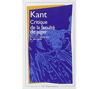 Critique de la faculté de juger