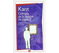 Critique de la faculté de juger
