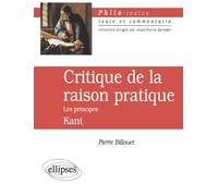 Critique de la raison pratique, Les principes, Kant