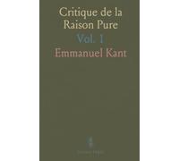 Critique de la Raison Pure