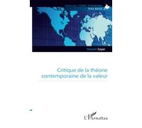 Critique de la théorie contemporaine de la valeur