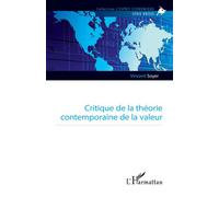 Critique de la théorie contemporaine de la valeur