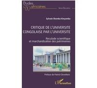 Critique de l'université congolaise par l'université Sylvain Shomba Kinyamba (Auteur), Patrick Develtere (Préface)