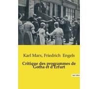 Critique Des Programmes De Gotha Et D¿Erfurt