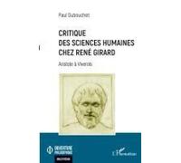 Critique Des Sciences Humaines Chez René Girard