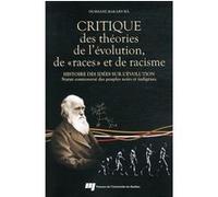 Critique des theories de l'evolution de races et de racisme Ousmane Bakary Bâ (Auteur)