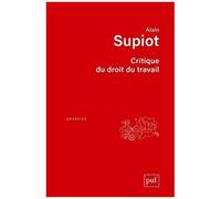 Critique Du Droit Du Travail