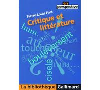 Critique et littérature