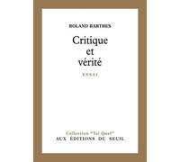 Critique Et Vérité