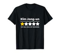 Critique humoristique d'une étoile : Kim Jong-un Funny T-Shirt